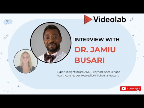 Interview with AMEE Keynote Speaker: Dr. Jamiu Busari