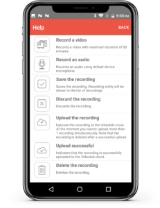 recording patients app 