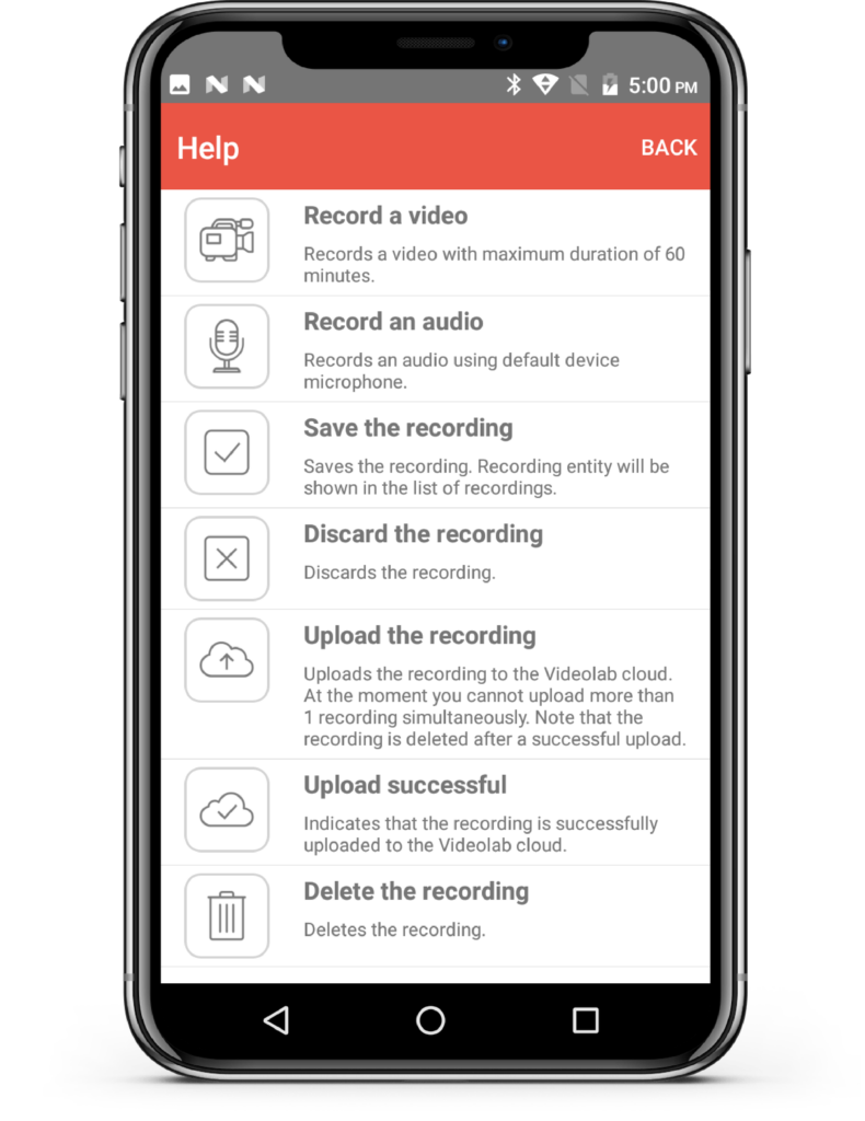 Recording patient consultations with Videolab Recorder