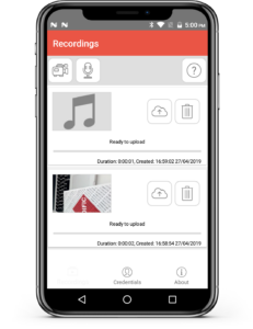 recording patients app 