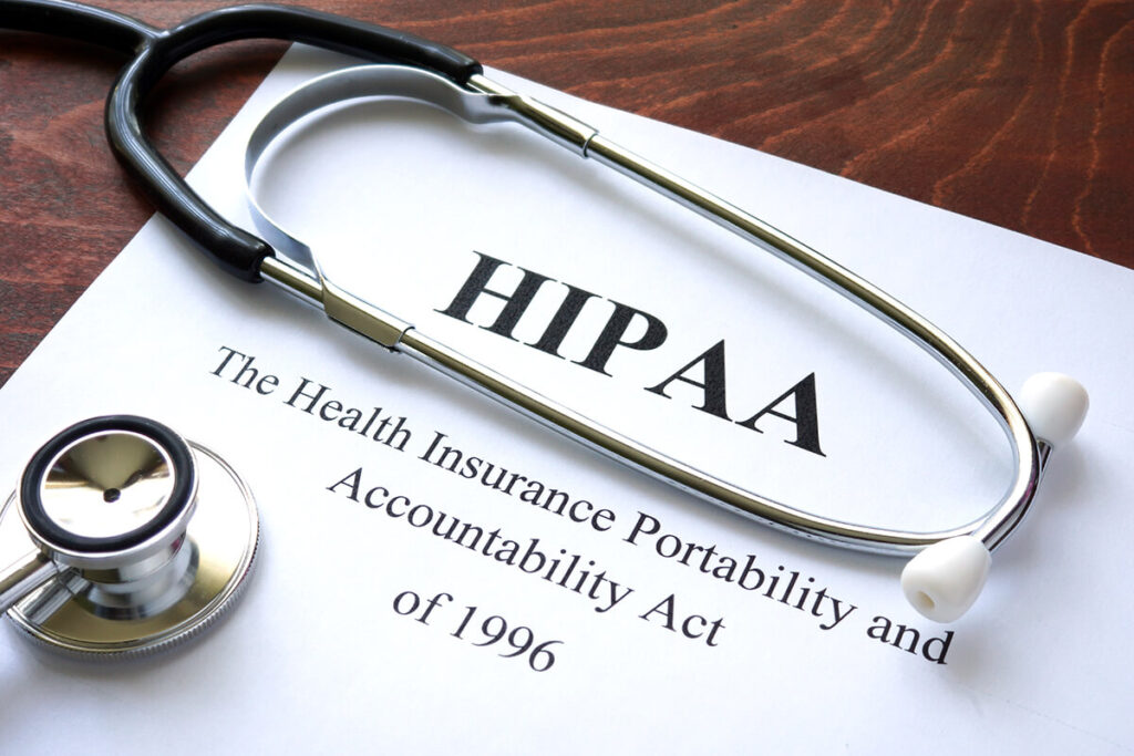 hipaa the healthcare insurance portability and accountability act of 1996